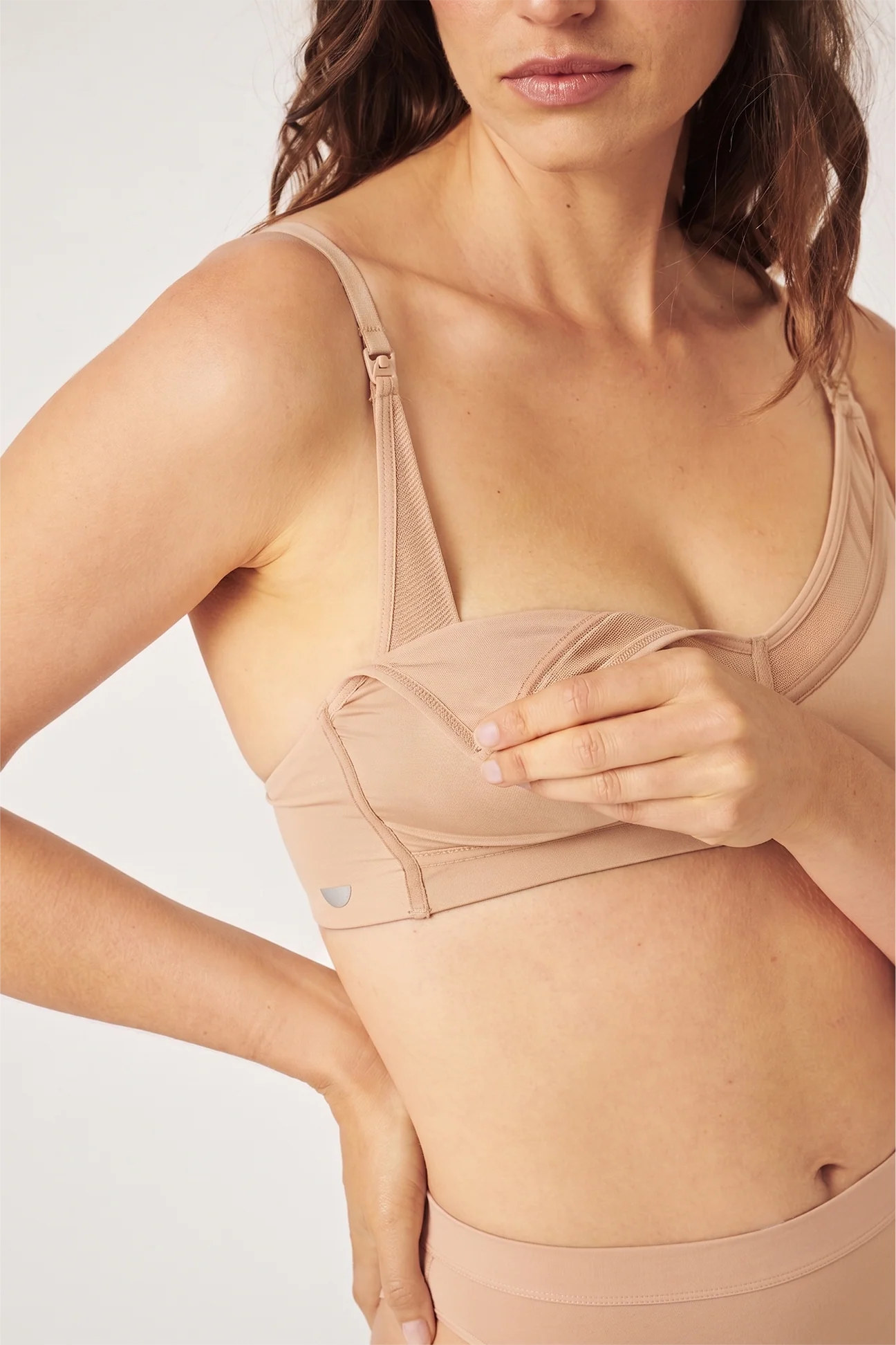 The Maternity Bra - Sand - Image 3